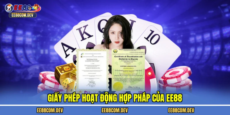 Giấy phép hoạt động hợp pháp của EE88